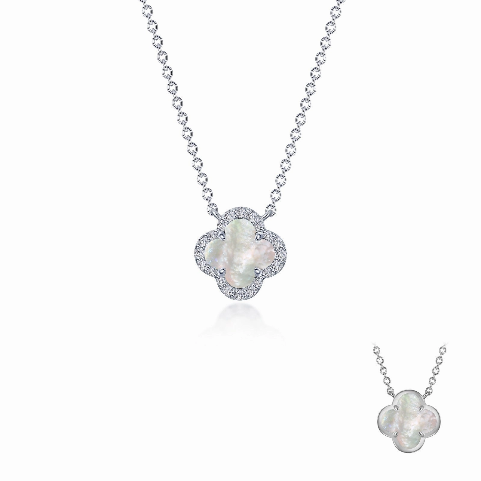 0.49 CTW Halo Necklace N0334MPP20