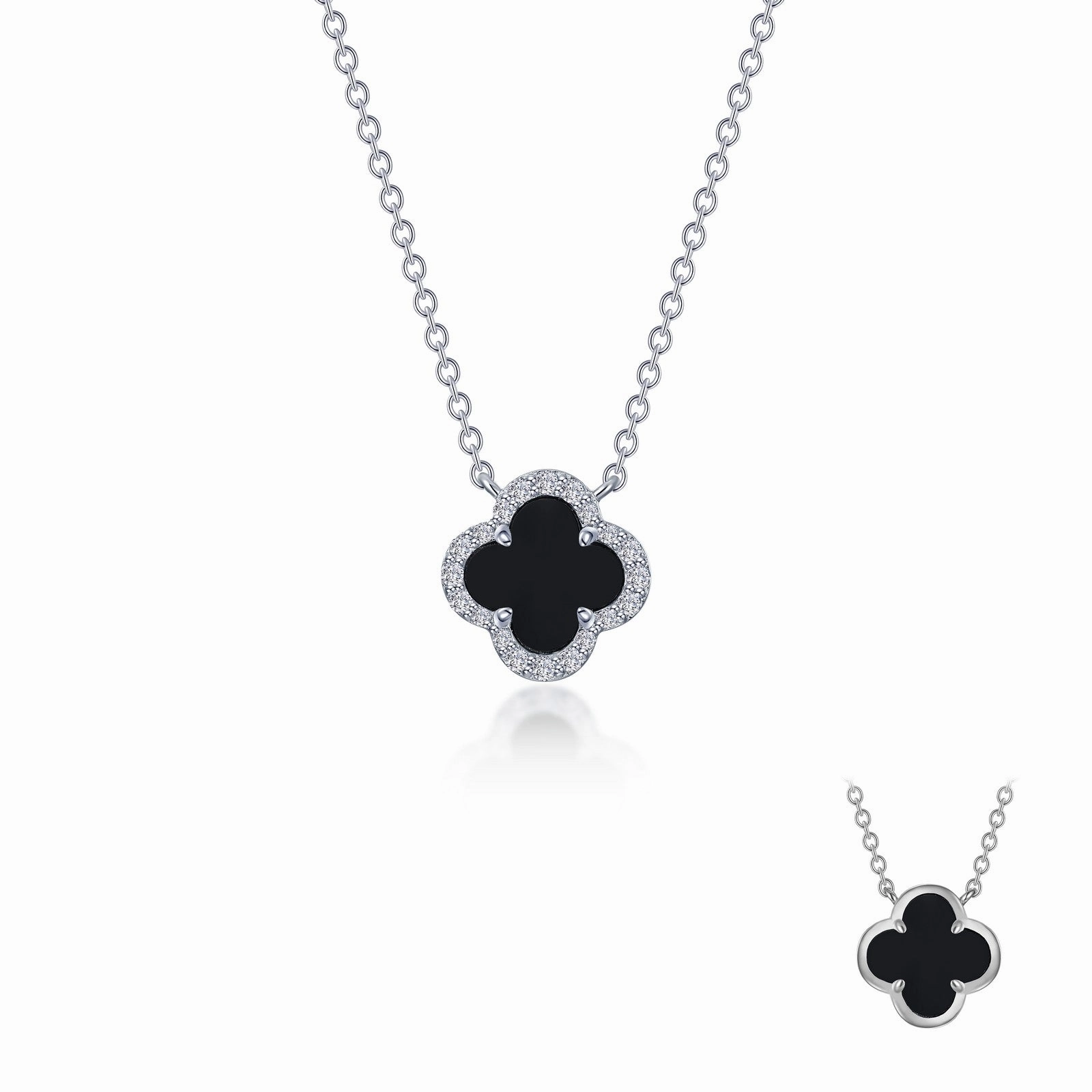 0.49 CTW Halo Necklace N0334OXP20