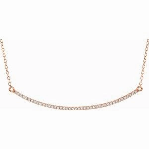 14K White 1/6 CTW Natural Diamond Bar 16-18" Necklace