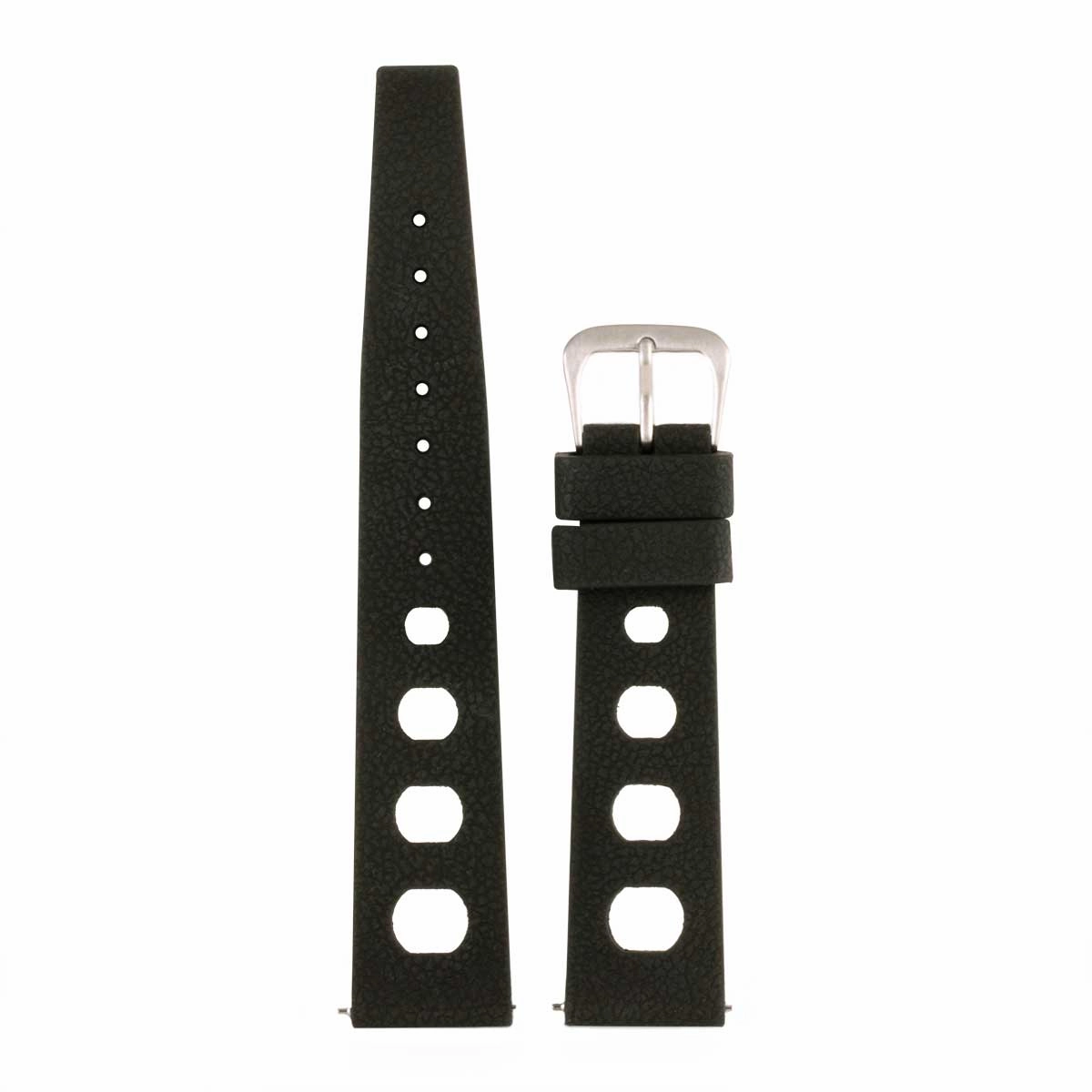 "Rallye" watch band 20mm - Rubber (black, blue, green, red...)