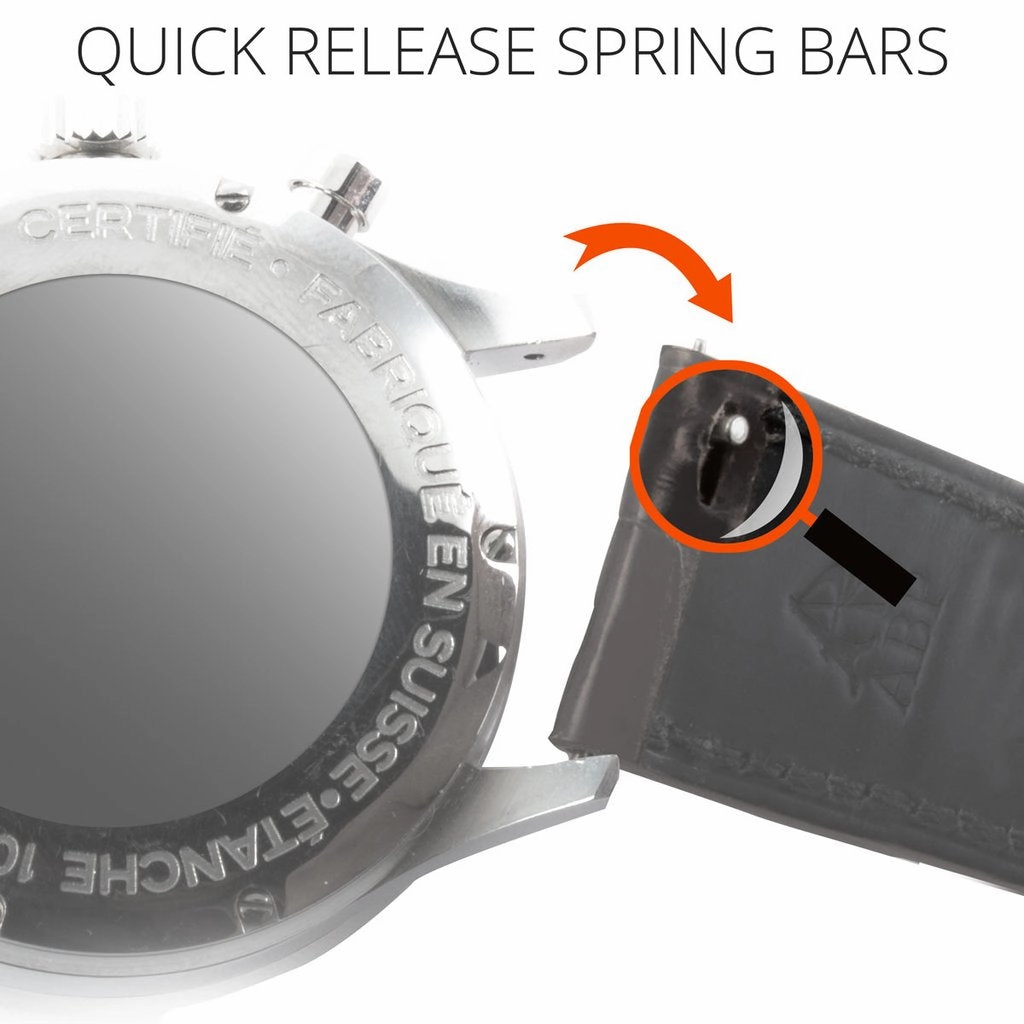 a??Eco-friendly "Porcelain" watch strap - Sturgeon