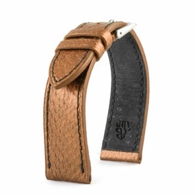 a??Eco-friendly "Upcycling"" watch strap - Golden trout