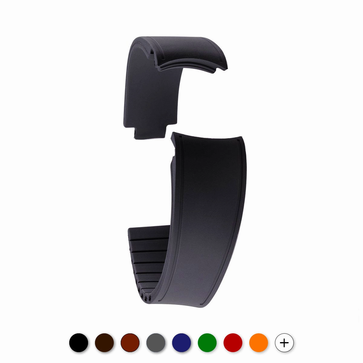 a??Rolex - R Strap watch band - Rubber (black, grey, blue, green, red, white, orange, kaki, white)