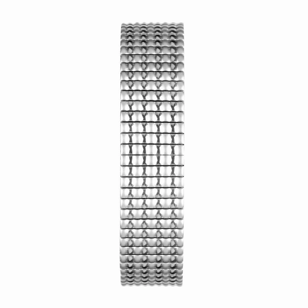 Accurist Classic Mens Expander Bracelet Watch White Dial 73000X