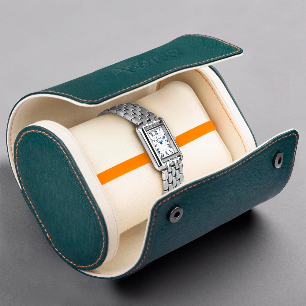 Accurist Rectangle Ladies Watch 71007 - White Dial 26mm Case