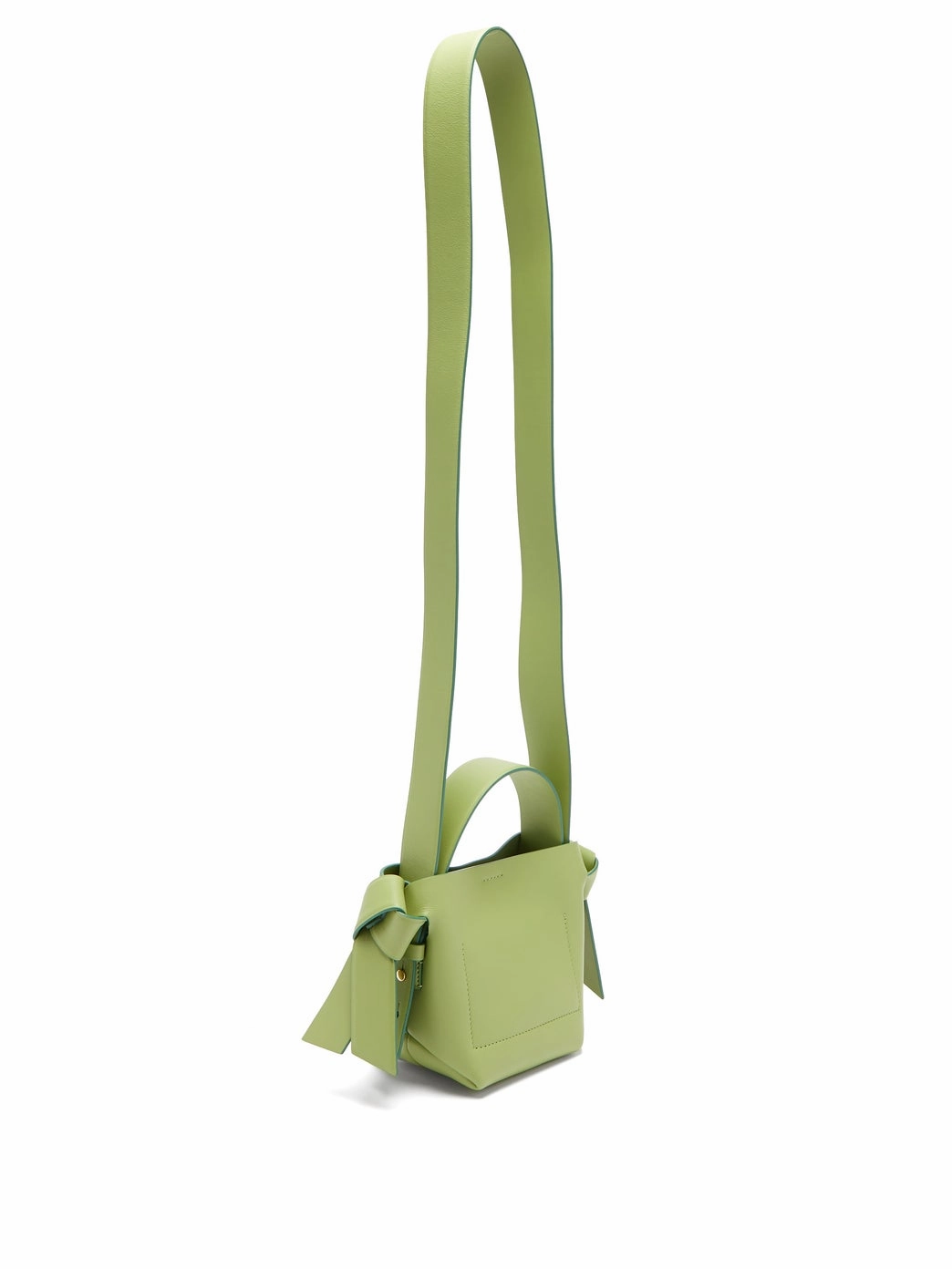 Acne Musubi Micro Knotted Leather Shoulder Bag
