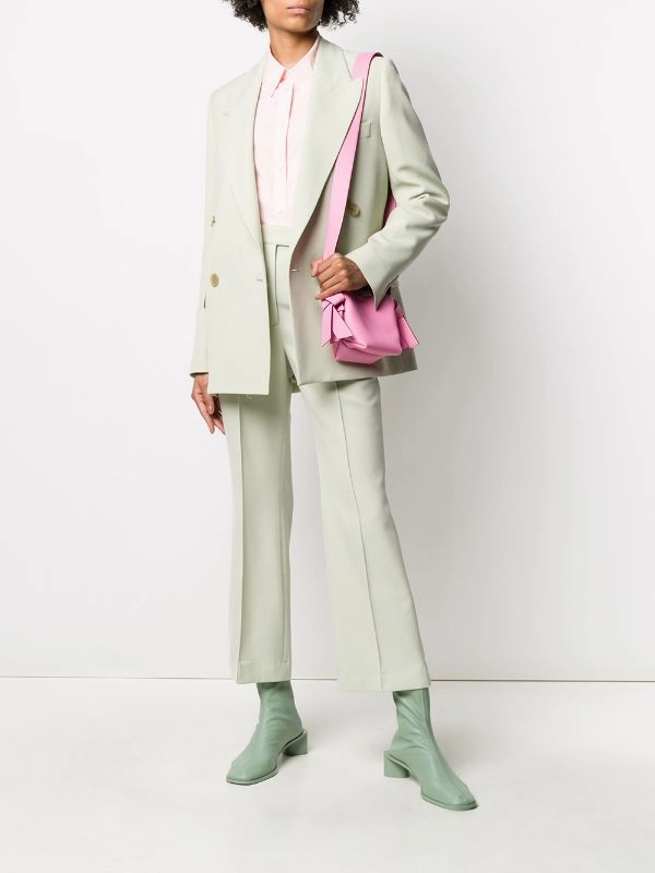 Acne Musubi Micro Knotted Leather Shoulder Bag