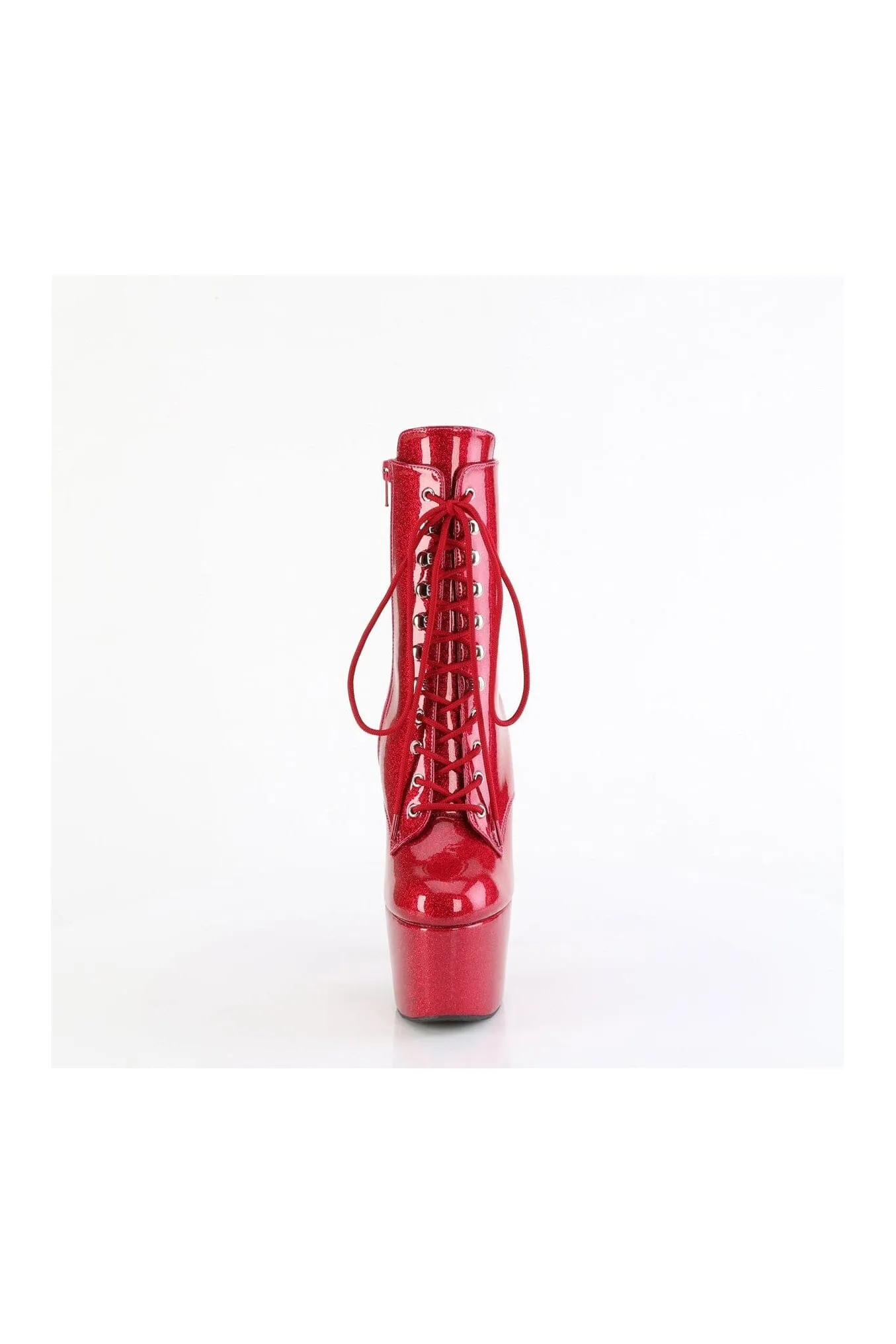 ADORE-1020GP Fuchsia Patent Ankle Boot