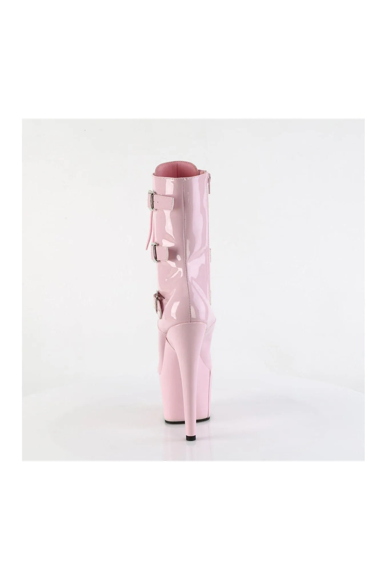 ADORE-1043 Pink Patent Ankle Boot