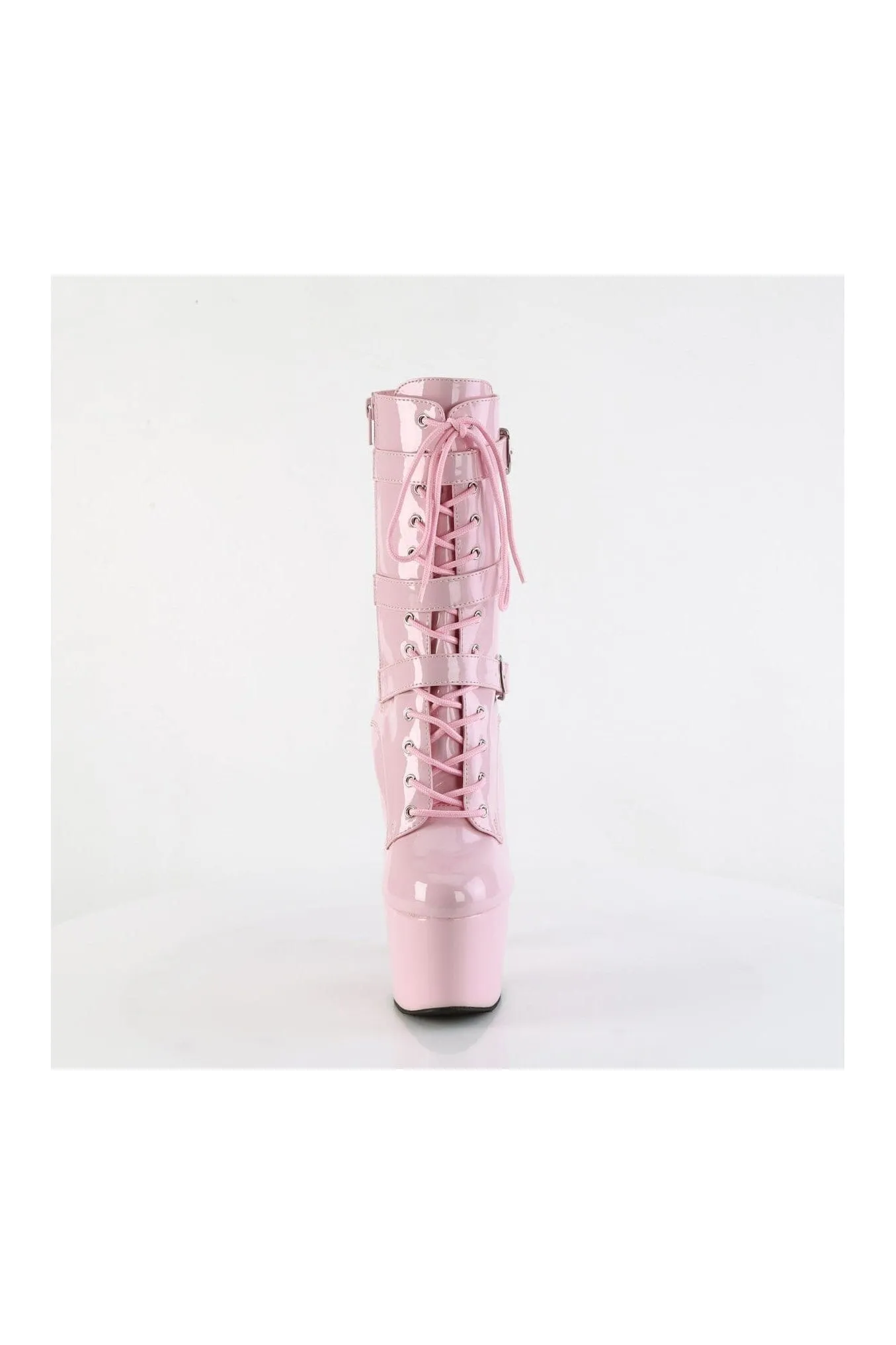 ADORE-1043 Pink Patent Ankle Boot