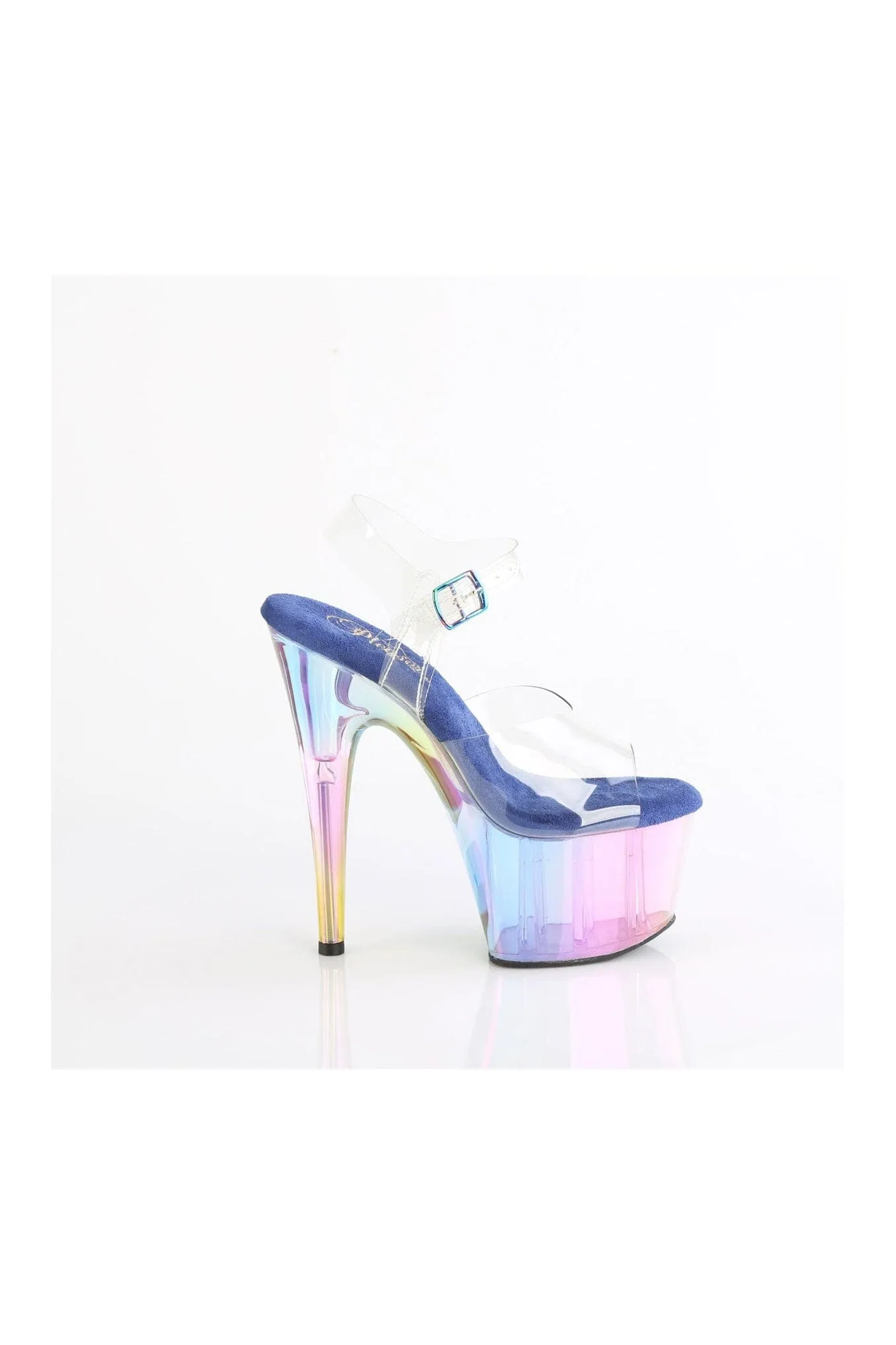 ADORE-708HT Clear Vinyl Sandal
