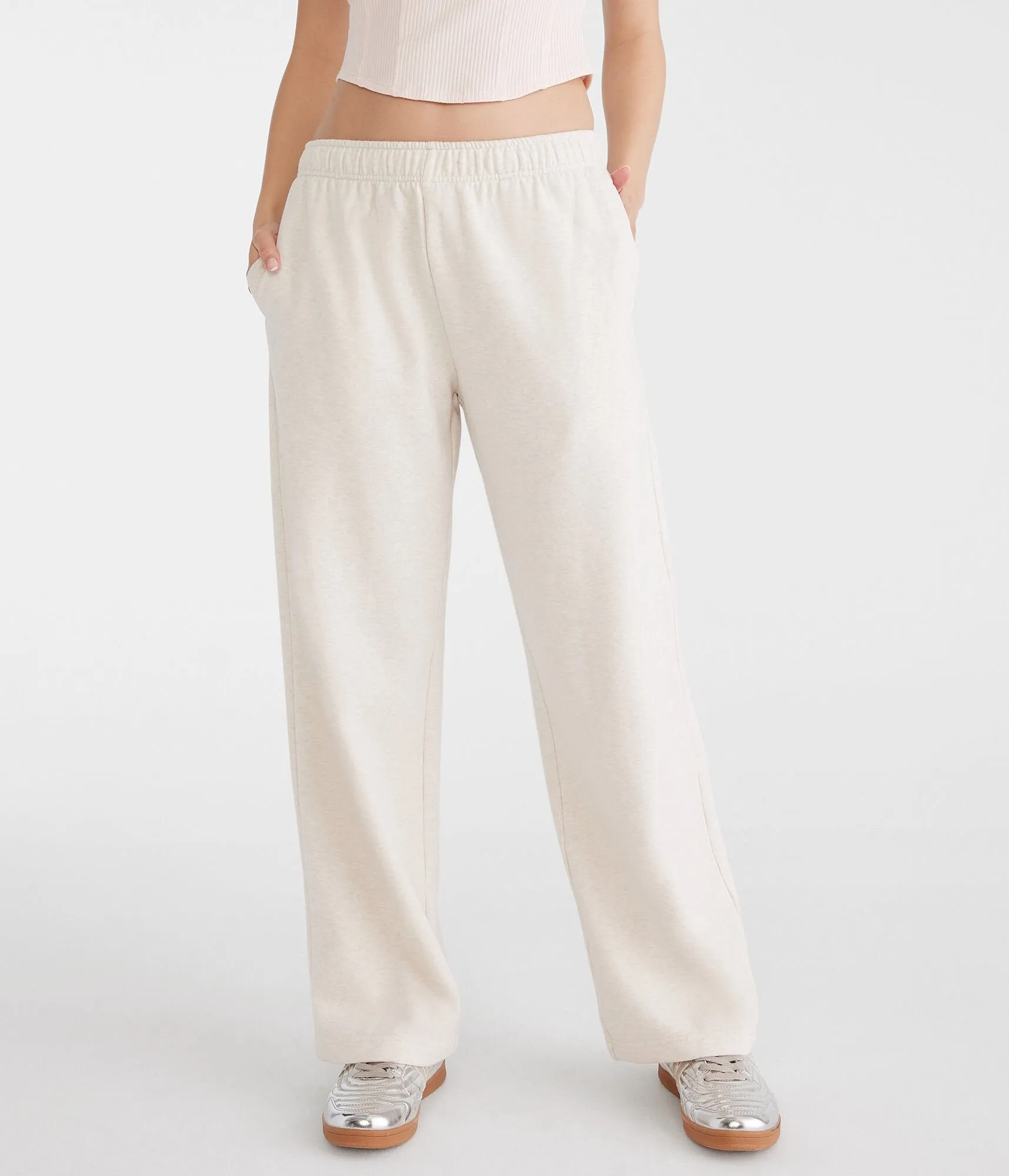 Aeropostale High-Rise Straight Leg Sweatpants