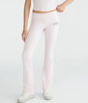 Aeropostale Los Angeles Mid-Rise Fold-Over Flare Leg Pants