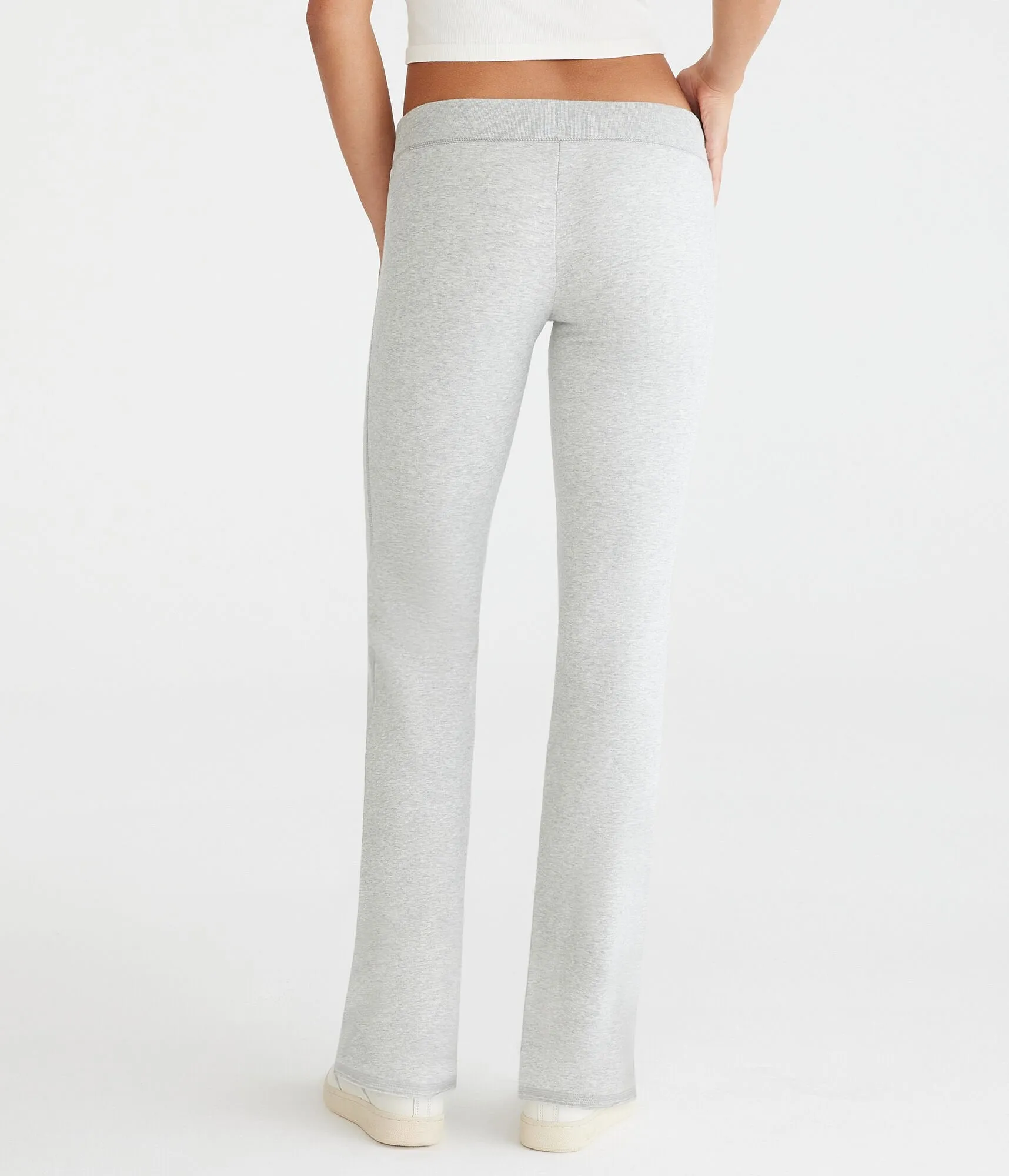 Aeropostale Solid Fit & Flare Sweatpants