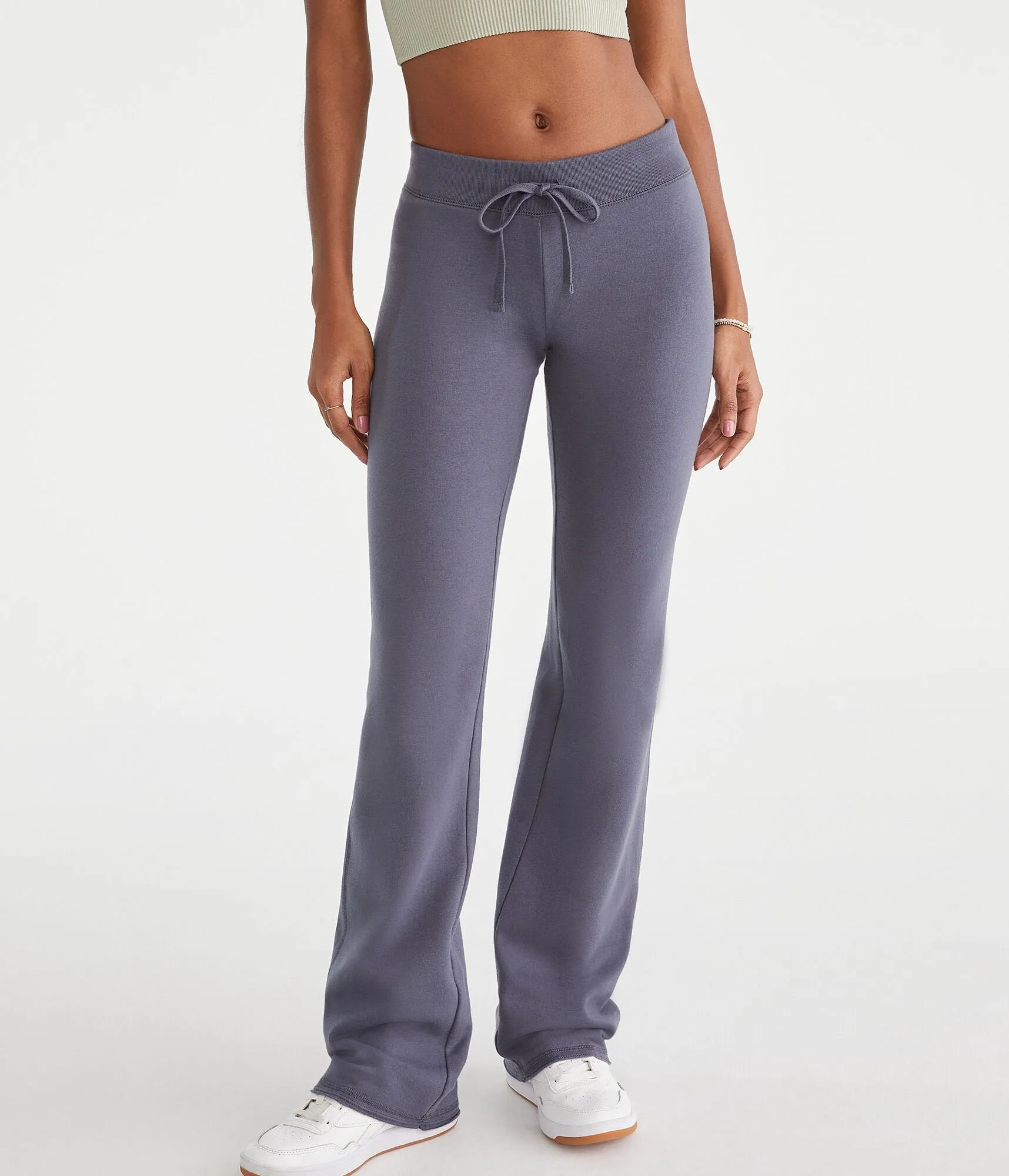 Aeropostale Solid Fit & Flare Sweatpants