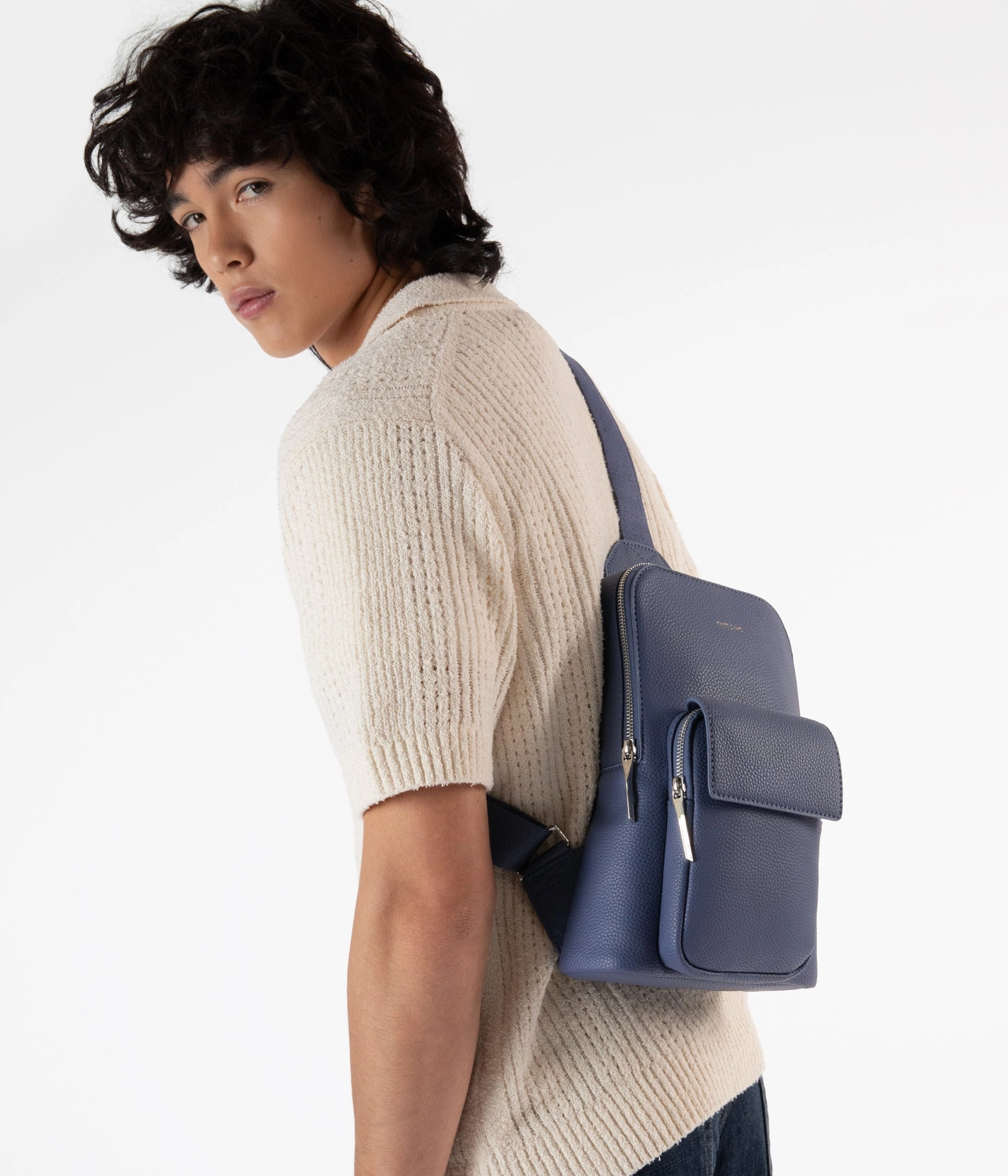ALLAR Vegan Sling Bag - Grain