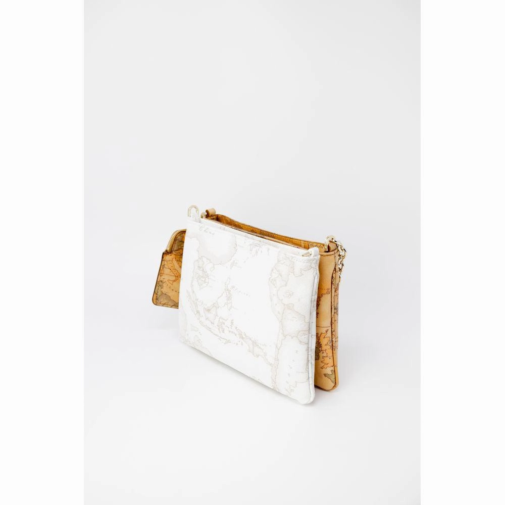 Alviero Martini Prima Classe Beige Leather Handbag