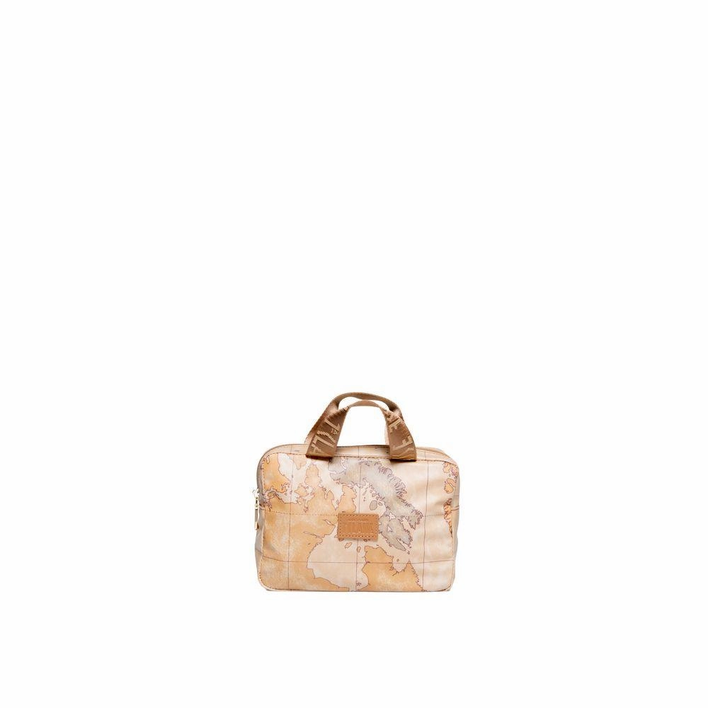Alviero Martini Prima Classe Beige Polyethylene Handbag