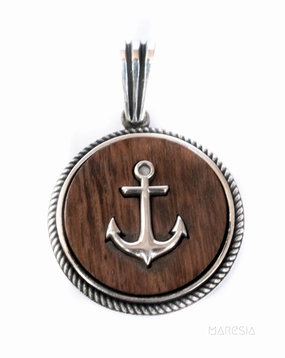 Anchor Men's Pendant ~ Sterling Silver 925 ~