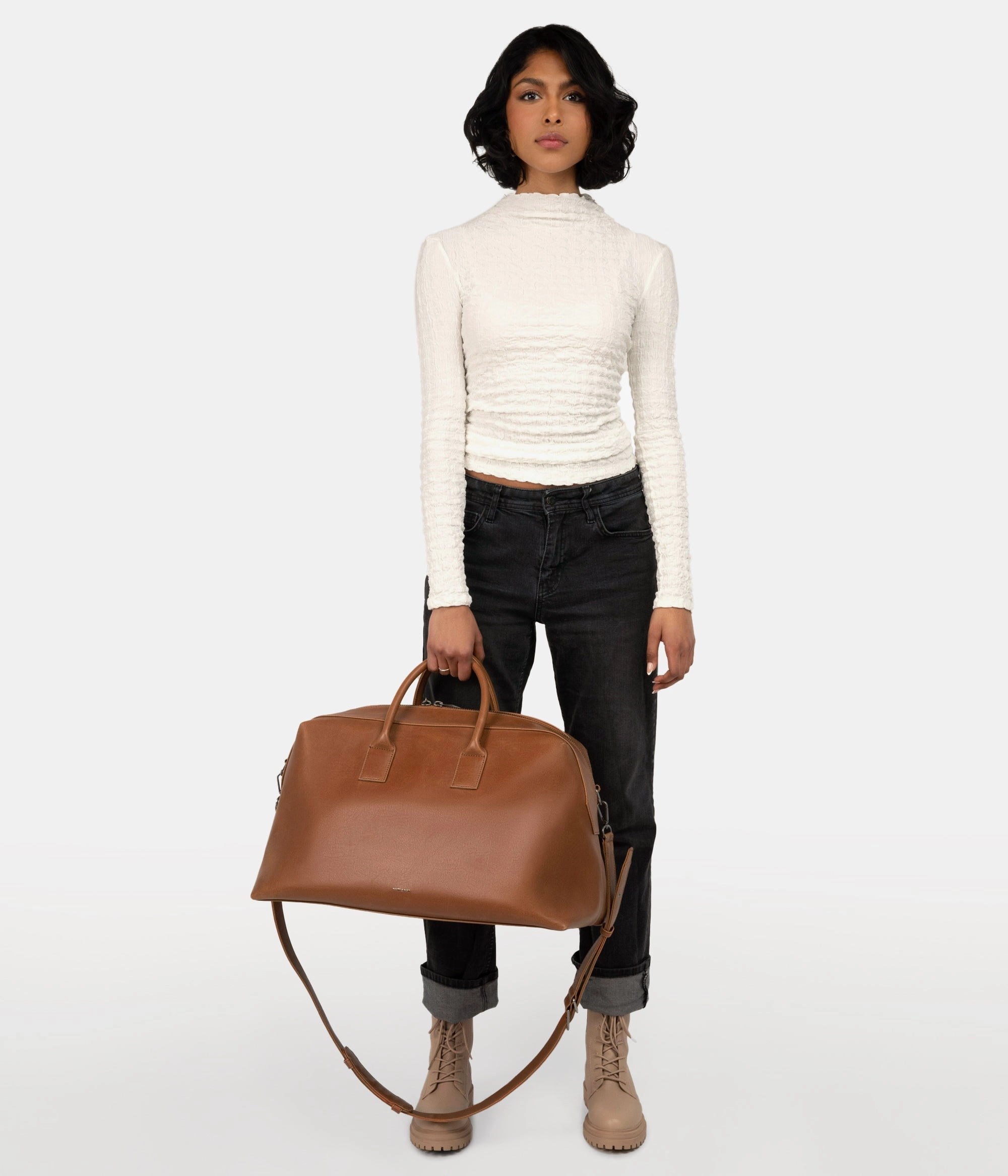 ANDRO Vegan Weekender Bag - Vintage
