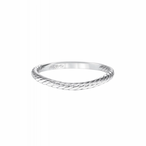 Art Carved Wedding Band 31-V569W-L