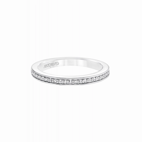 Art Carved Wedding Band 31-V642W-L