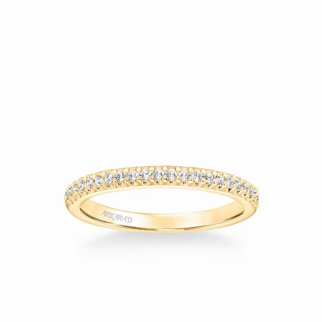 Art Carved Wedding Band 31-V644W-L