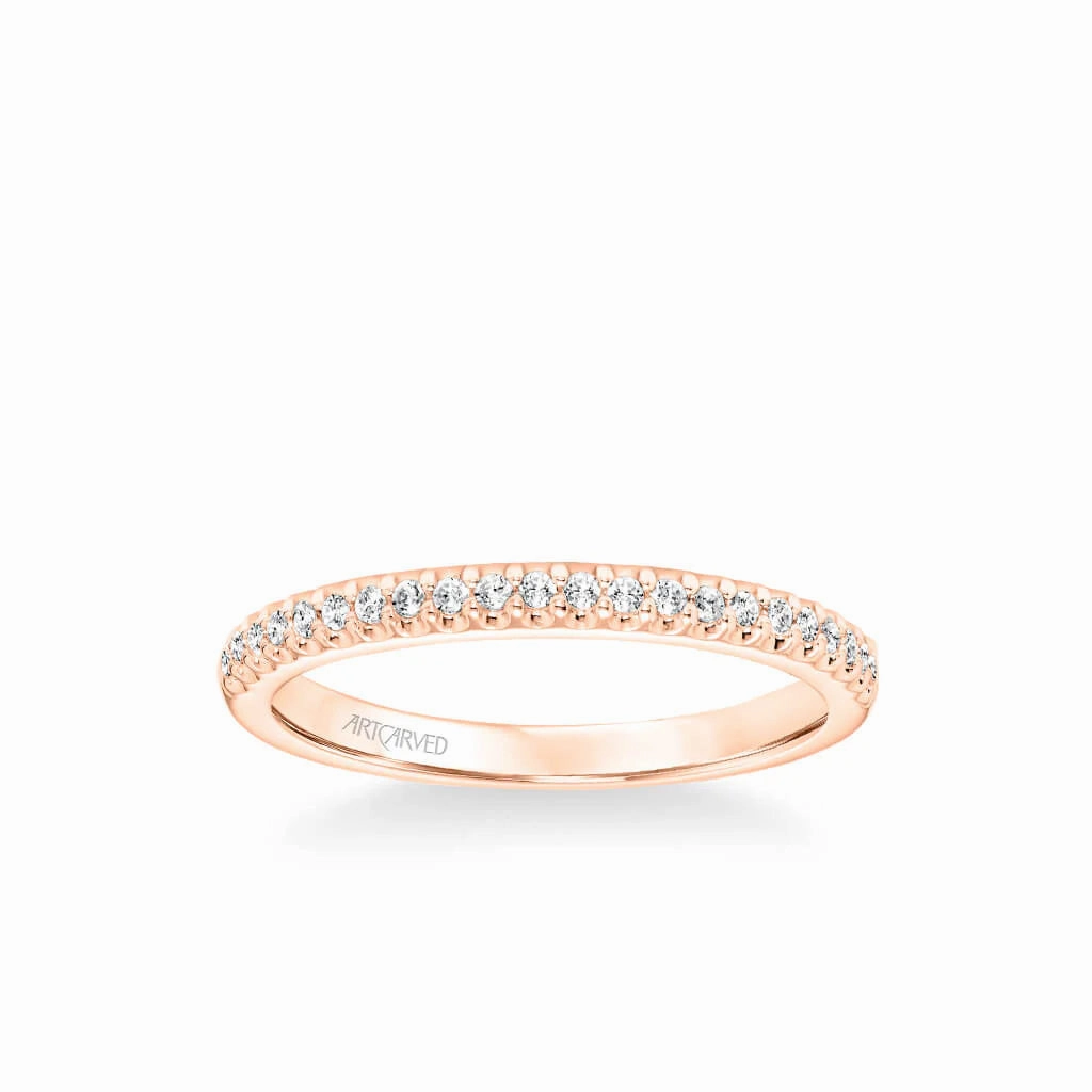 Art Carved Wedding Band 31-V644W-L