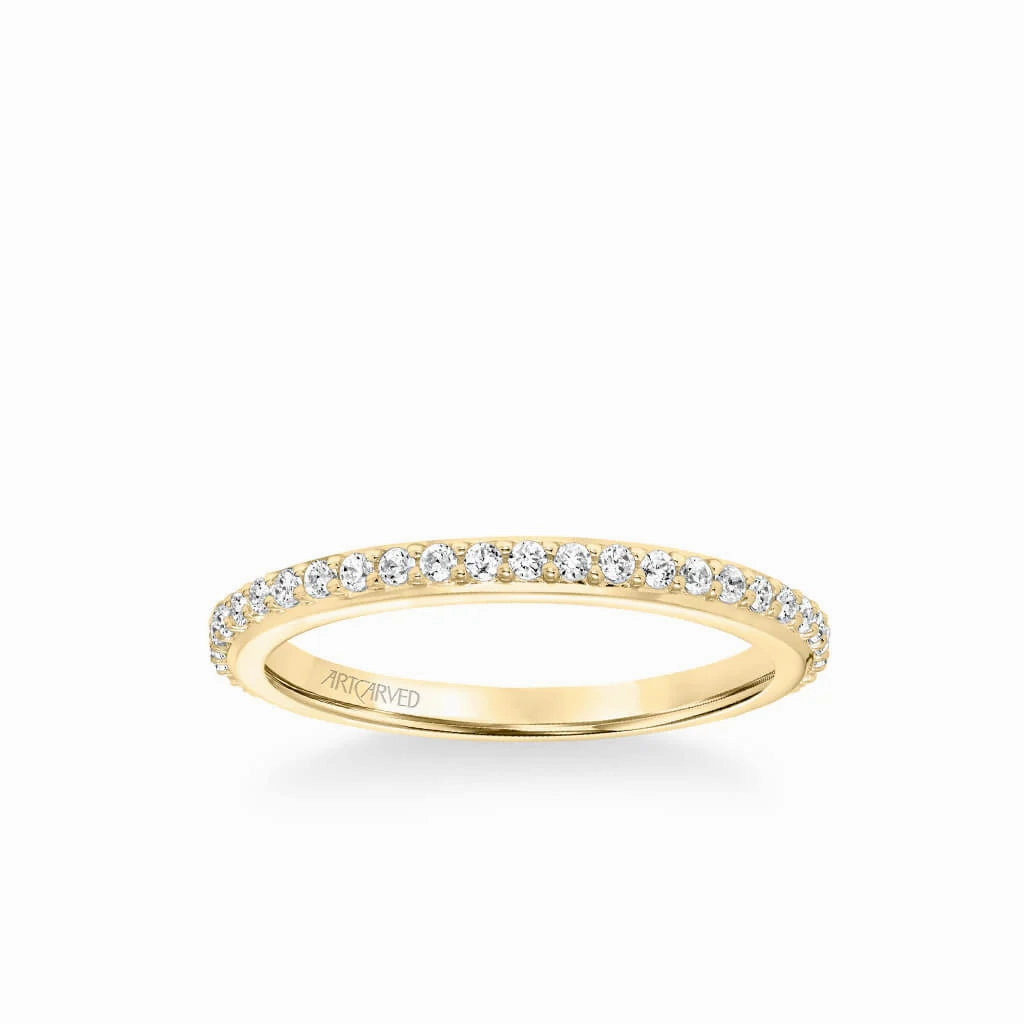 Art Carved Wedding Band 31-V646W-L