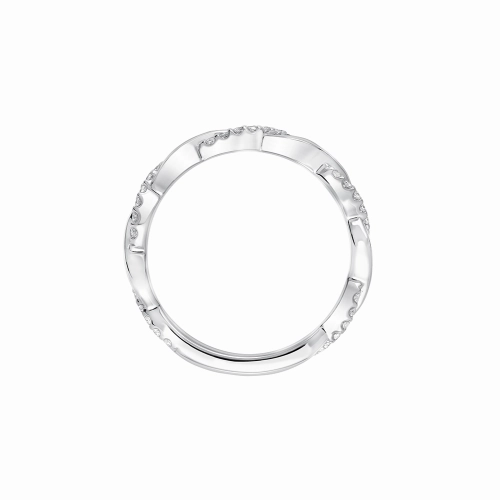 Art Carved Wedding Band 31-V657W-L