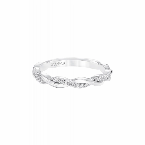 Art Carved Wedding Band 31-V657W-L