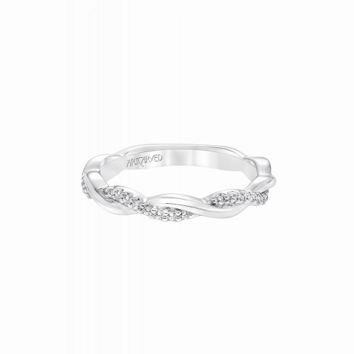 Art Carved Wedding Band 31-V659W-L