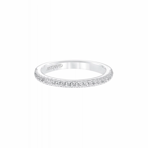 Art Carved Wedding Band 31-V669W-L