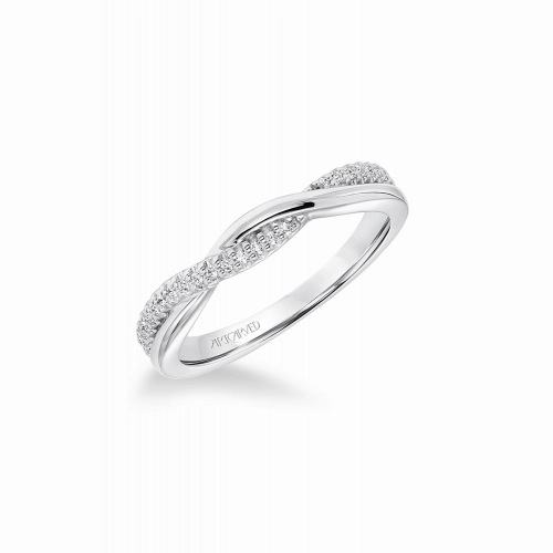 Art Carved Wedding Band 31-V671W-L