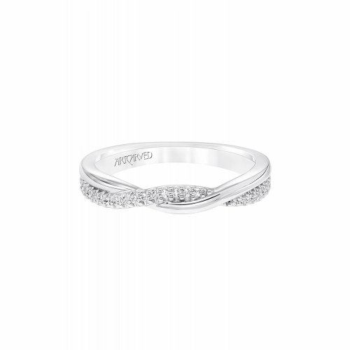 Art Carved Wedding Band 31-V671W-L