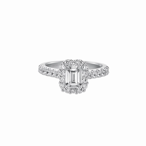 Artcarved Genesis Engagement ring Wht Gold-A Engagement Ring 31-V439EEW-E