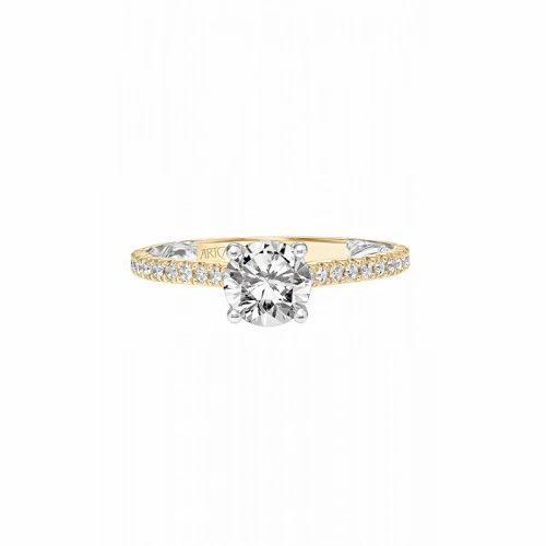 Artcarved Sonya Lyric Engagement Ring 31-V908ERYW-E