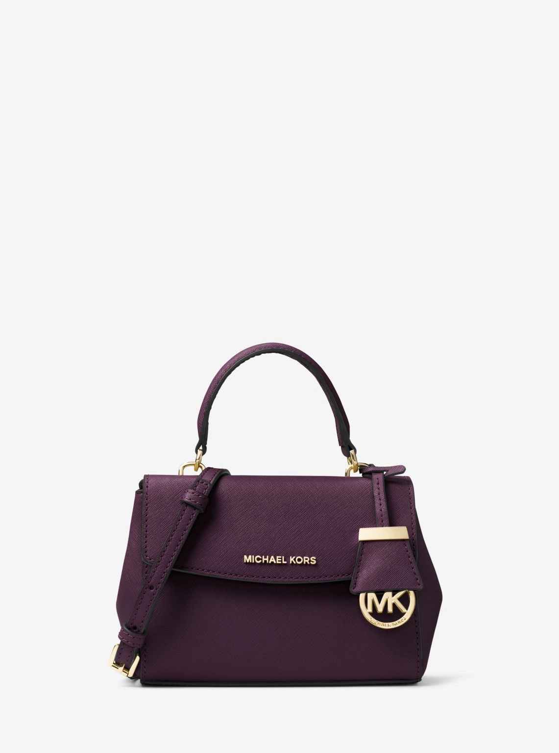 Ava Extra-Small Saffiano Leather Crossbody