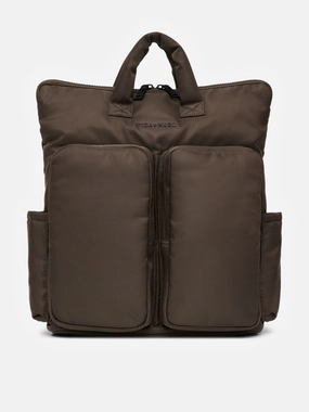Baby Ozzy Chaning Tote / Backpack in Brown (34cm)