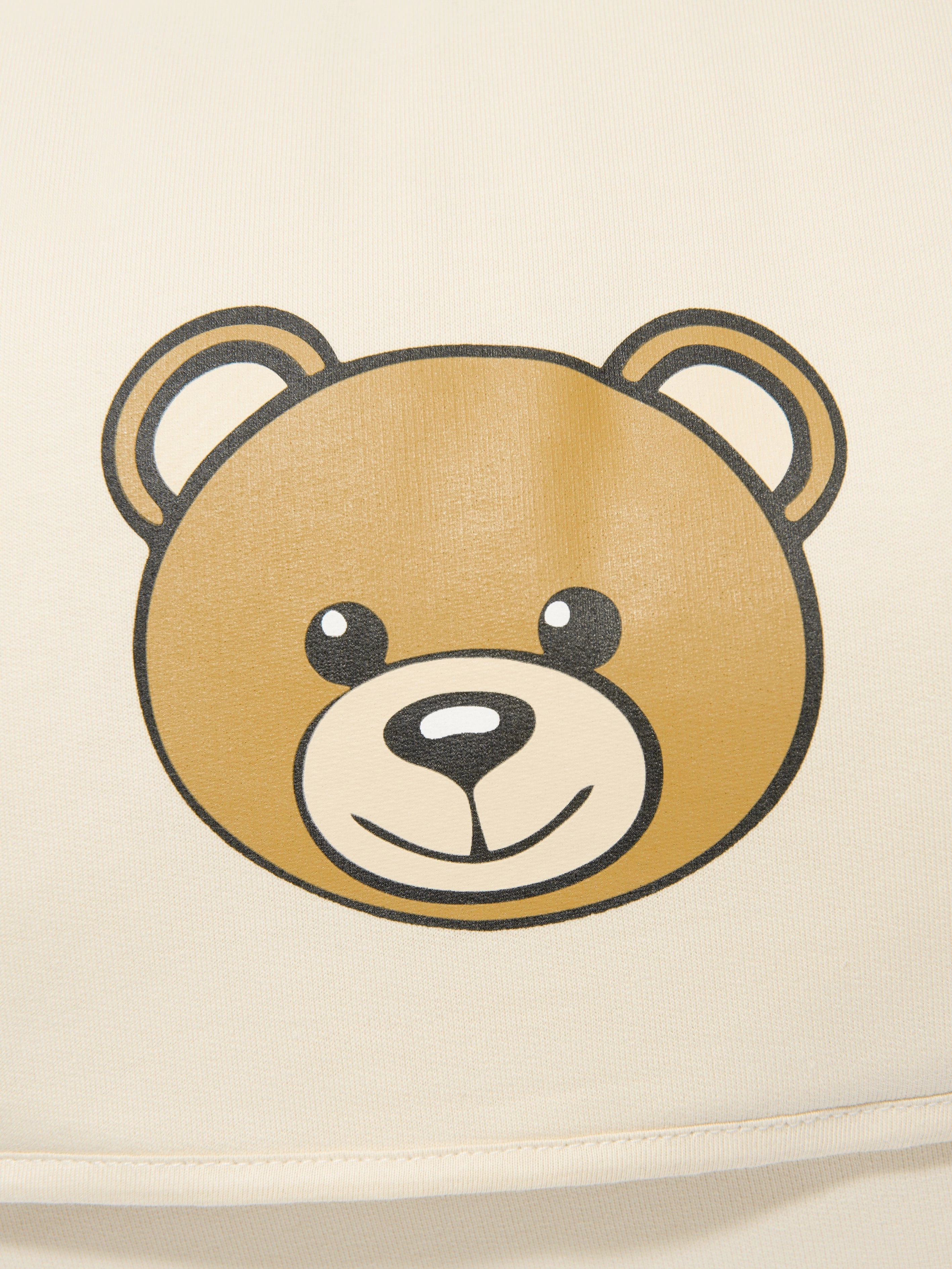 Baby Teddy Bear Logo Changing Bag in Beige (39cm)