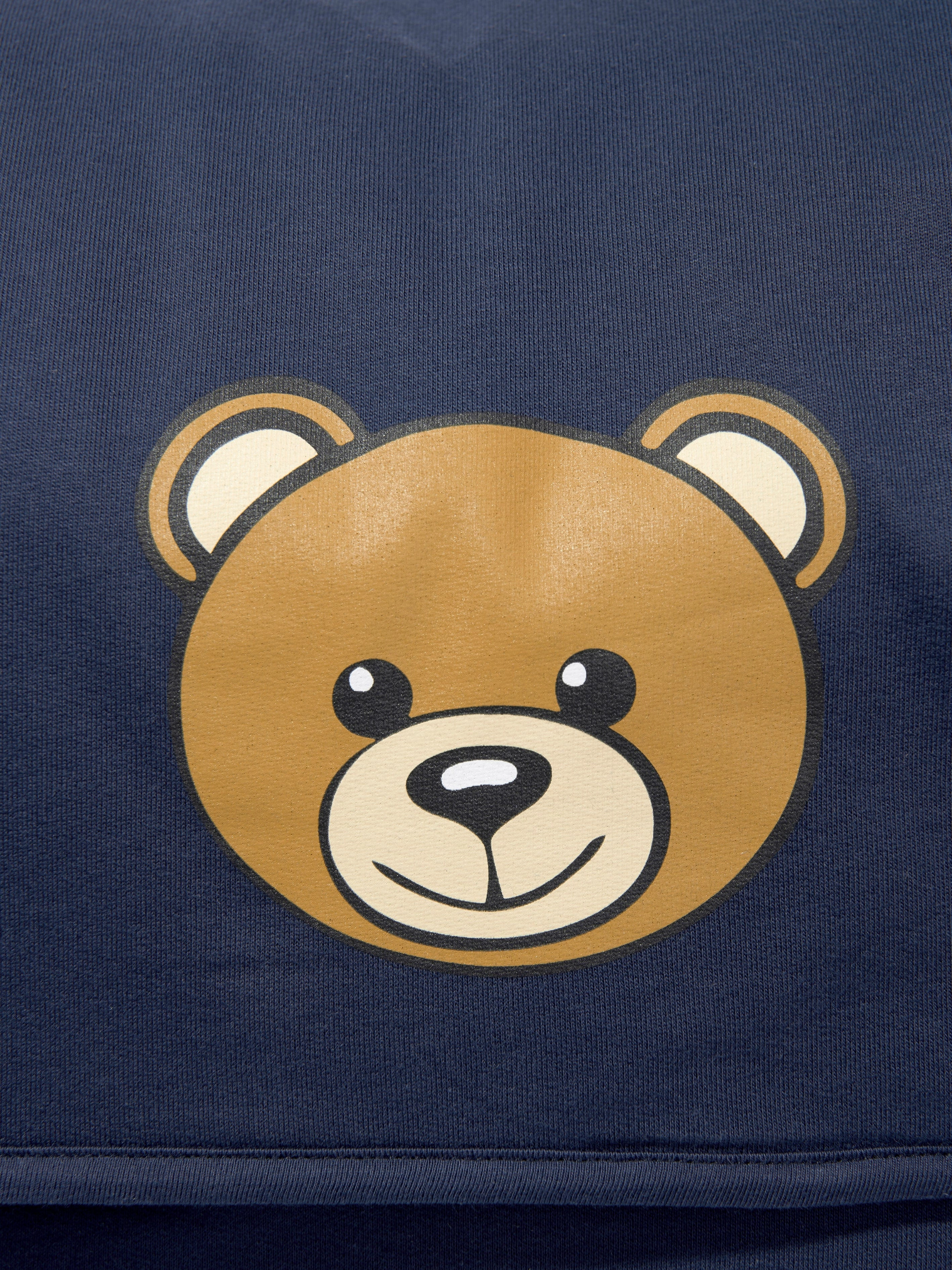 Baby Teddy Bear Logo Changing Bag in Navy (39cm)