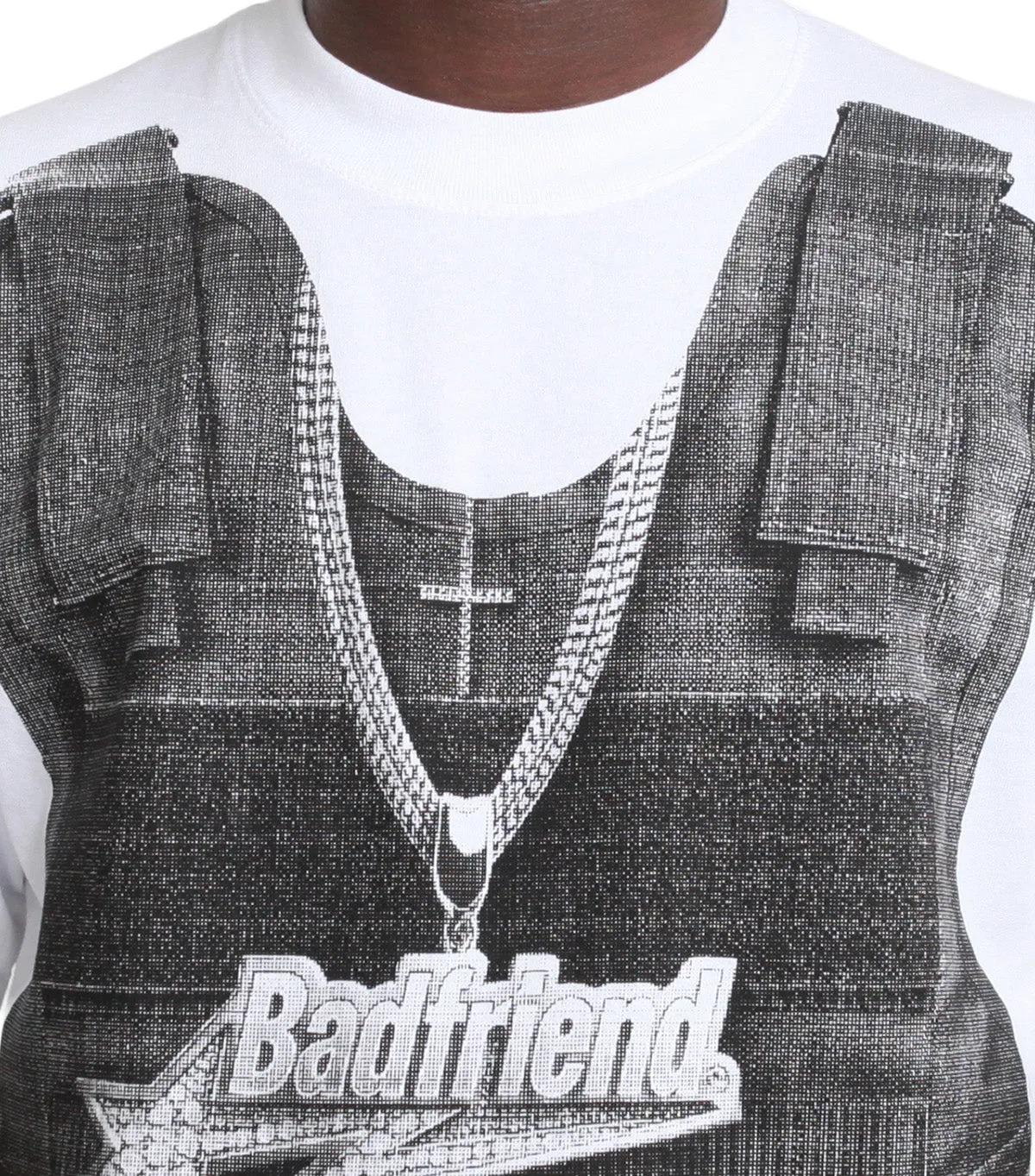 Badfriend Bulletproof Tee White