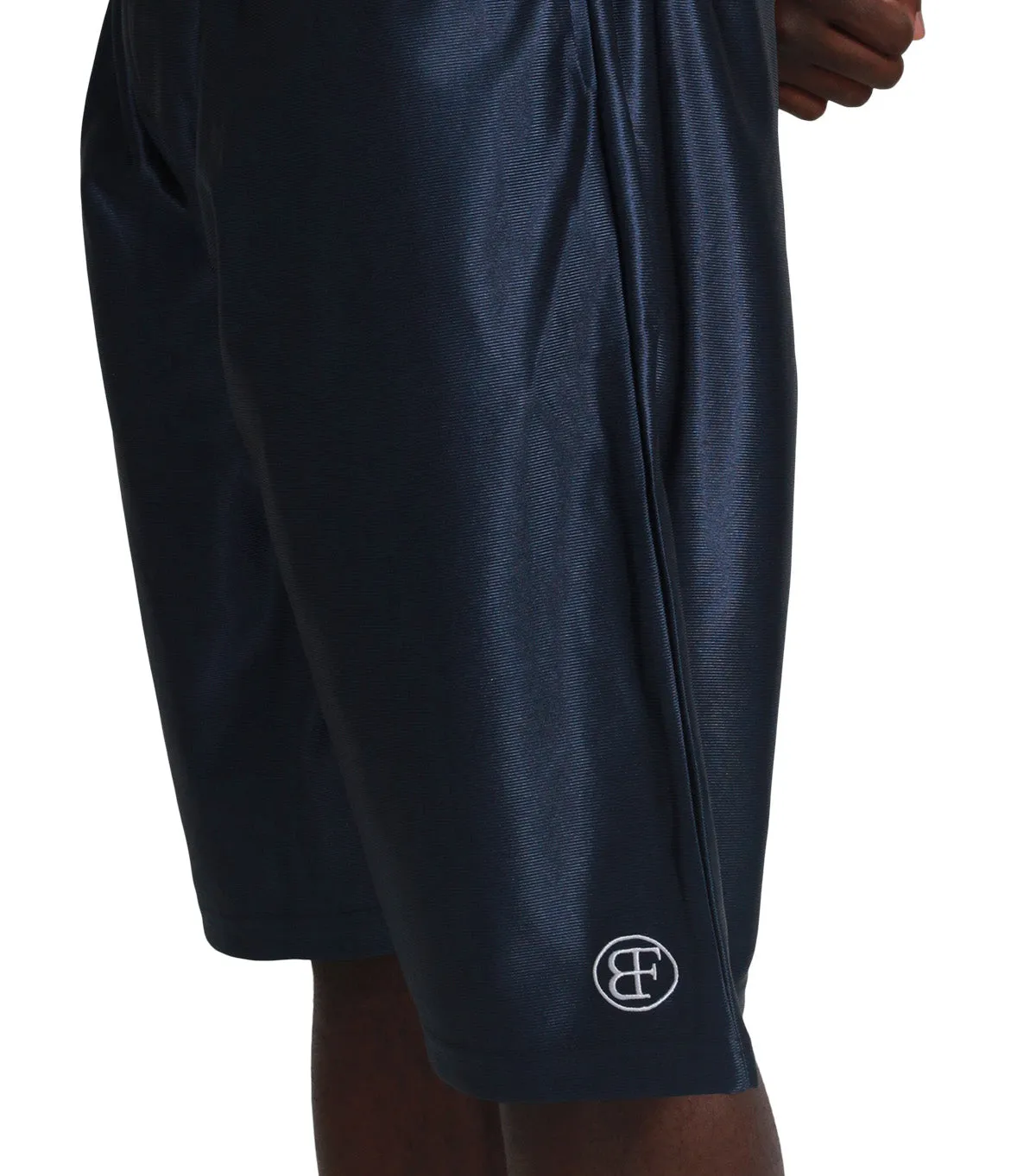 Badfriend Oval Baggee Basketball Shorts Navy