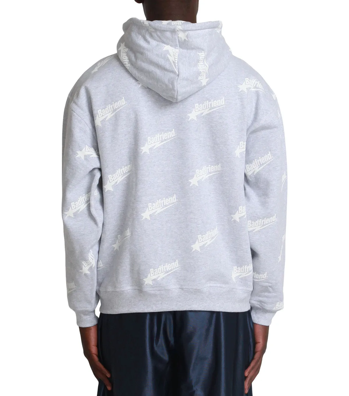 Badfriend Star Hoodie Grey