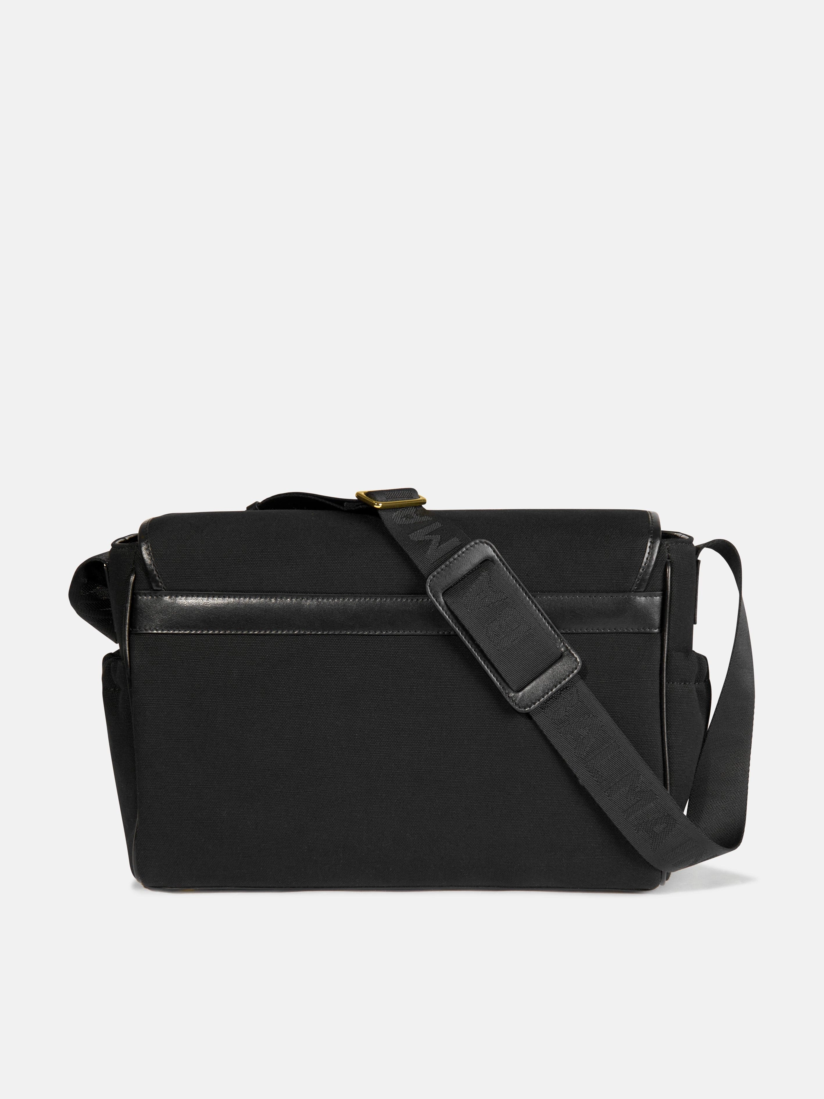 Balmain Baby Logo Changing Bag in Black (40cm)