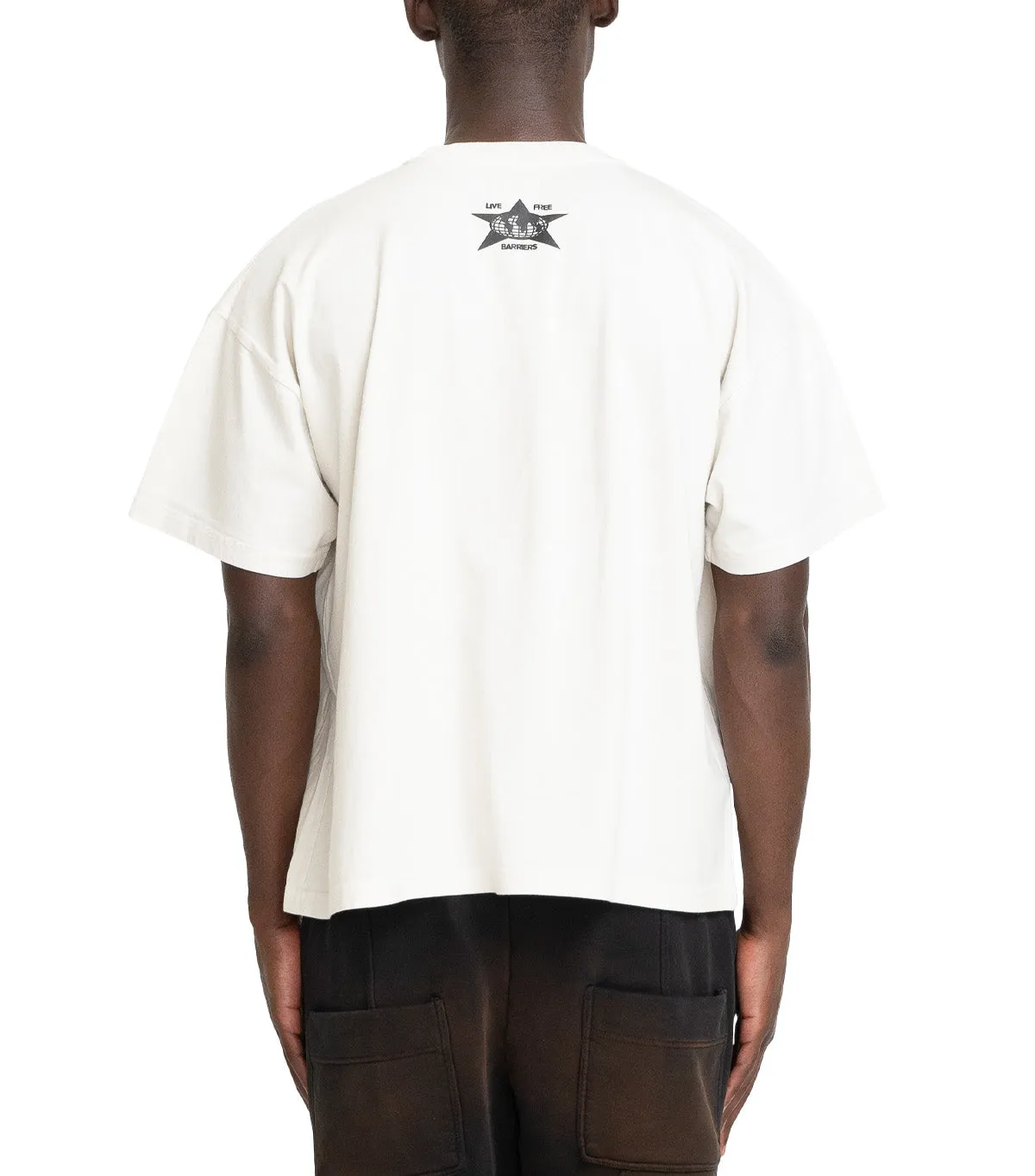 Barriers Barrera No God No Peace Tee White