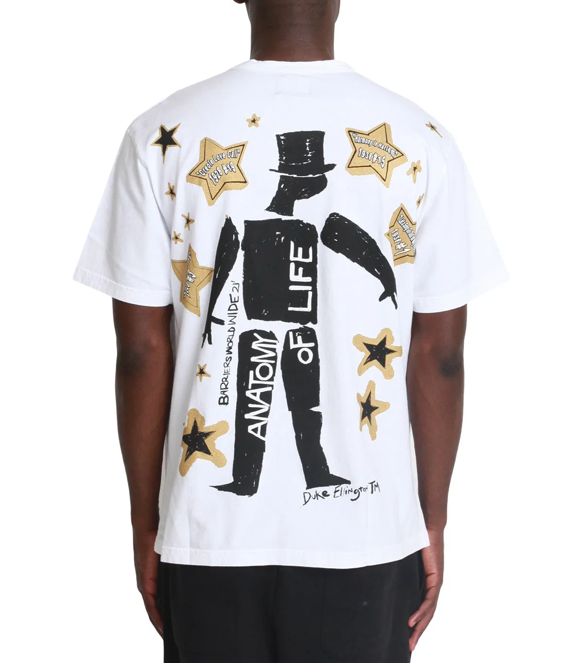 Barriers Duke Ellington Tee White