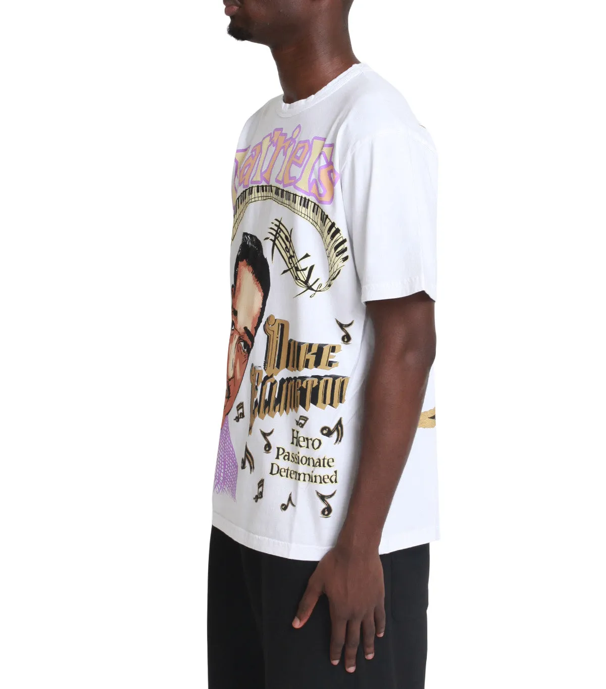 Barriers Duke Ellington Tee White