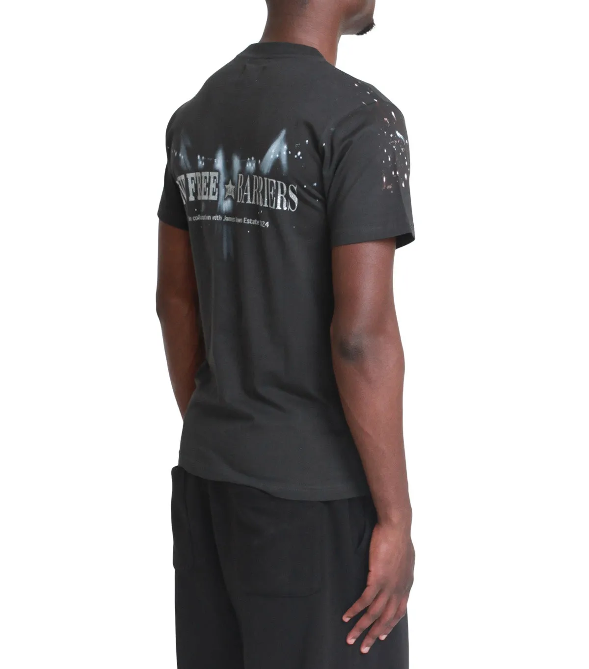 Barriers James Brown Showtime Tee Black