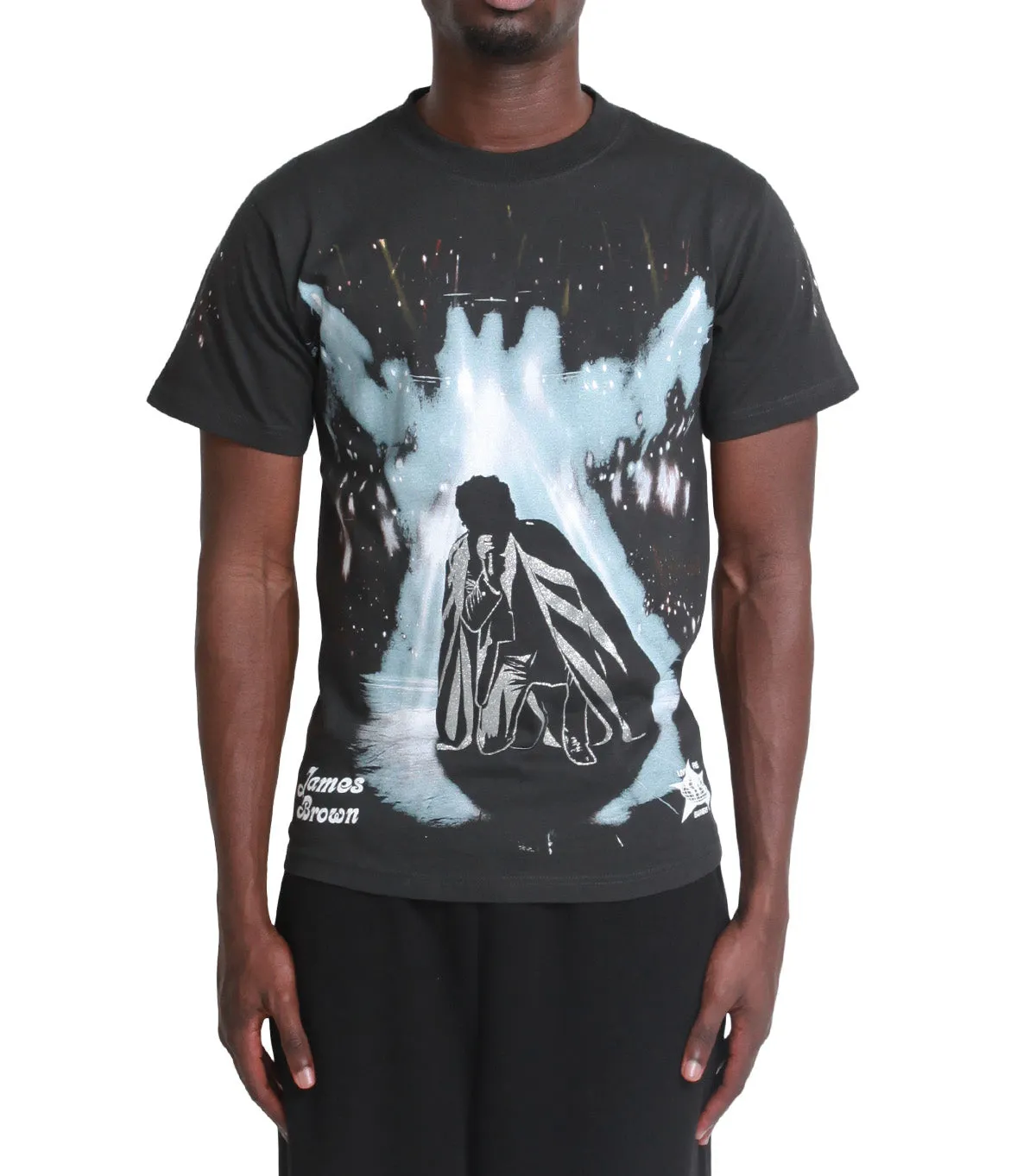 Barriers James Brown Showtime Tee Black